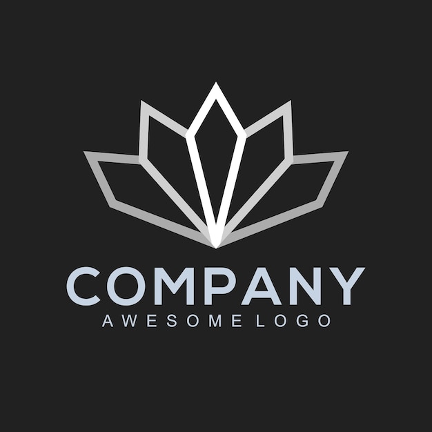 Logo design template line concept company