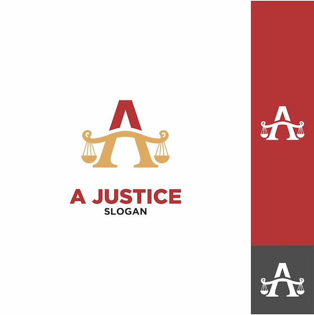 logo that says a in combination with law