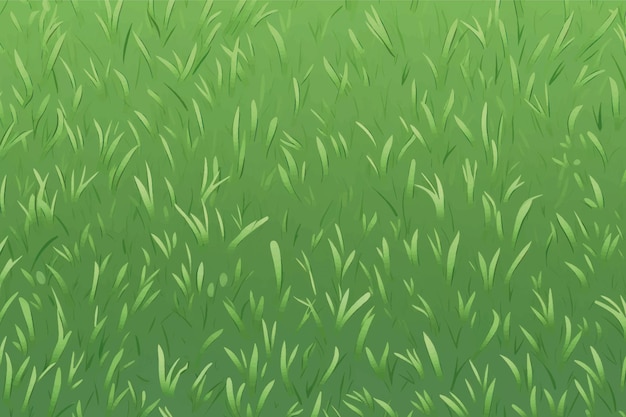 Vector lush green grass texture background