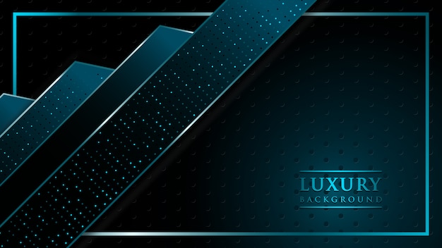 Luxury background vector blue color