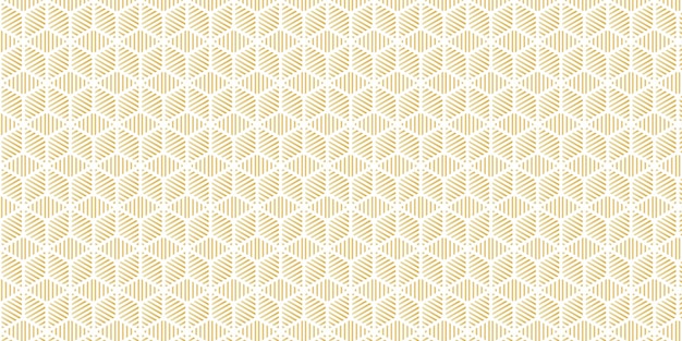 Vector a luxury golden gradient seamless pattern background on an isolated white background