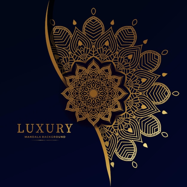 Luxury mandala background