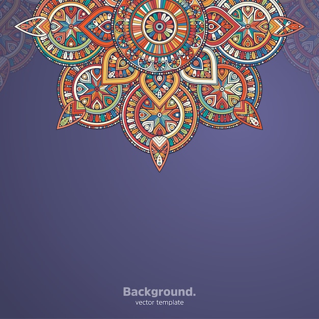 Luxury ornamental mandala design background 