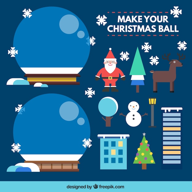 Make your christmas ball