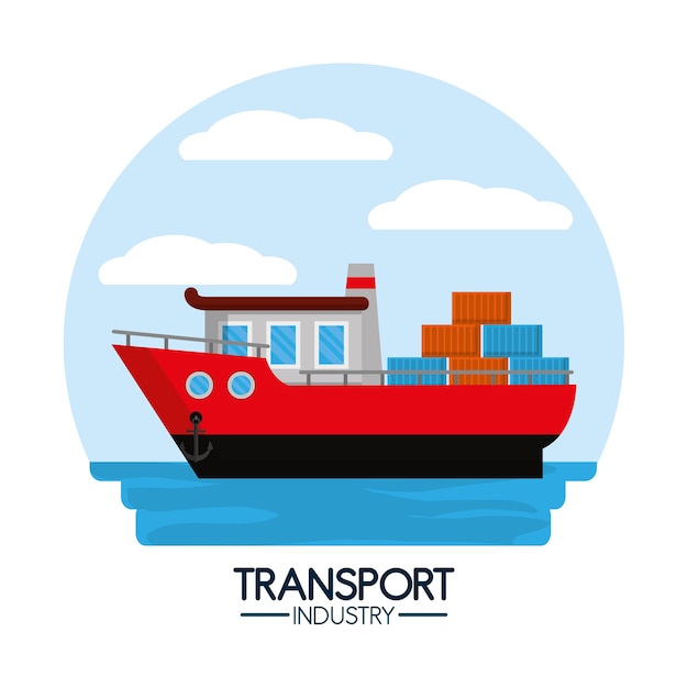 Maritime transport and logistics industry 