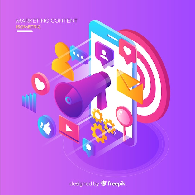 Marketing content concept