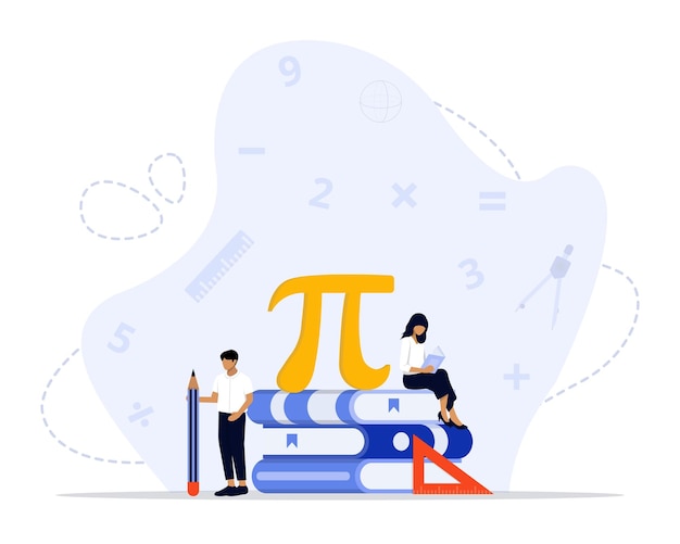 Mathematics concept illustration