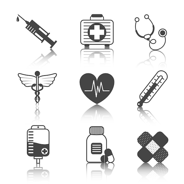 Medicine Icons Set