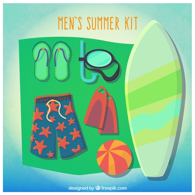 Vector men's summer kit