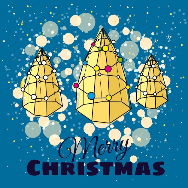 Merry Christmas Greeting Card