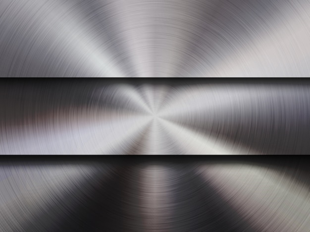 Vector metal textured technology background