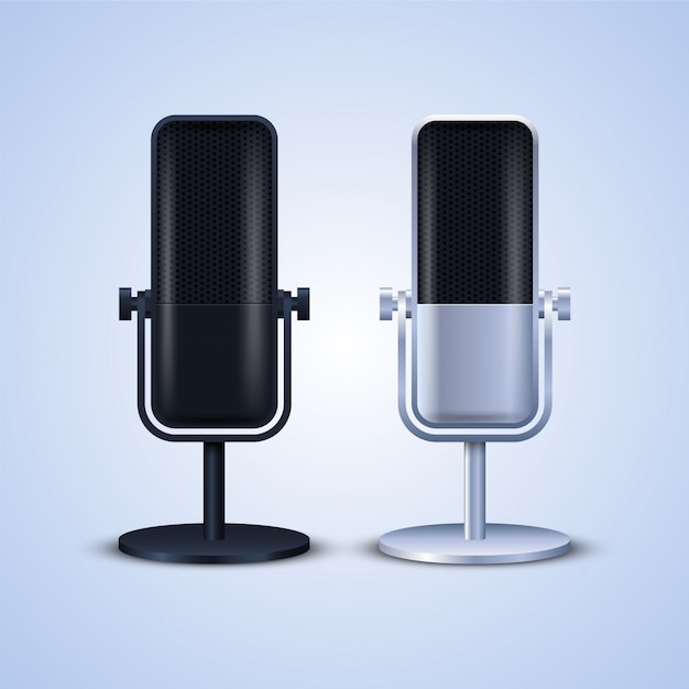 Microphones illustration