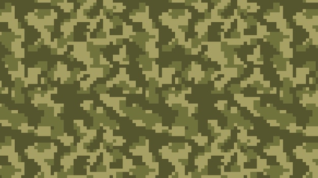 Military and army pixel camouflage pattern background