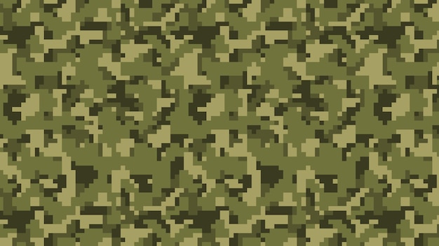 Military and army pixel camouflage pattern background