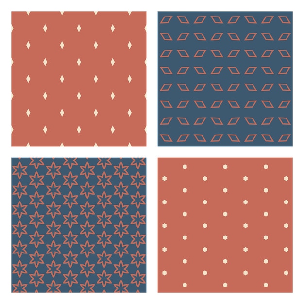 Vector minimal geometric vector pattern pack