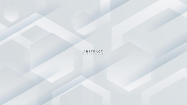 Vector minimal light white abstract background