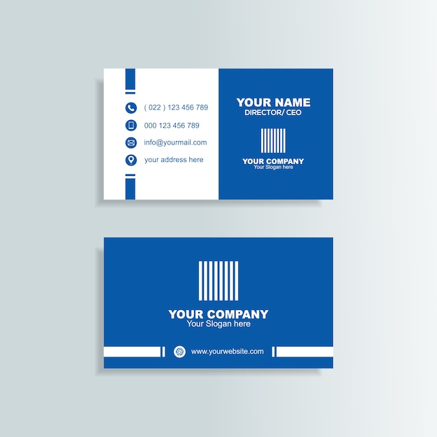 Minimalist business card 