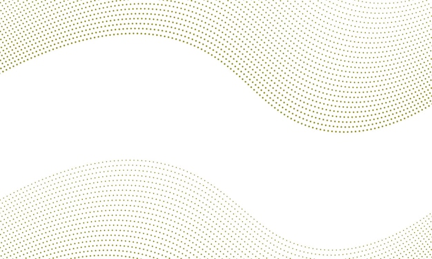 Minimalistic corporate business background with halftone dots wavy lines