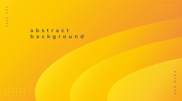 Modern abstract background with yellow gradient elements