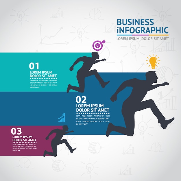 Modern Business infographic design