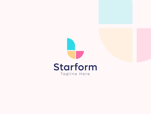 Vector modern logo design template