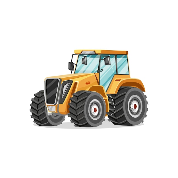 Modern vehicle white background cartoon vector