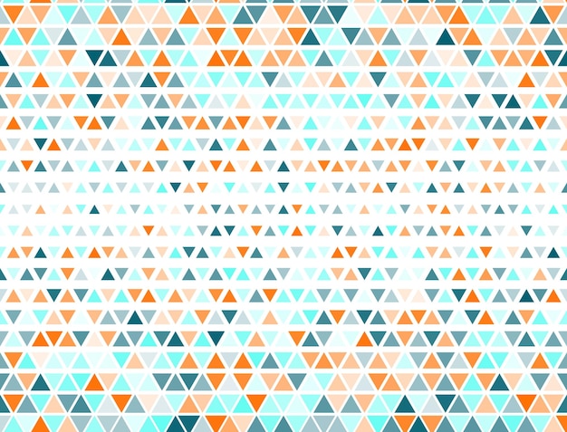 Vector mosaic triangles halftone texture triangular fade elements bann