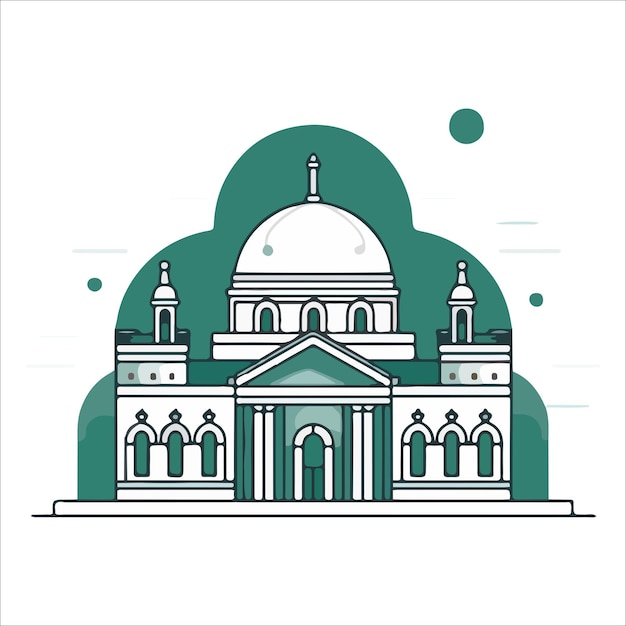 mosque vector art