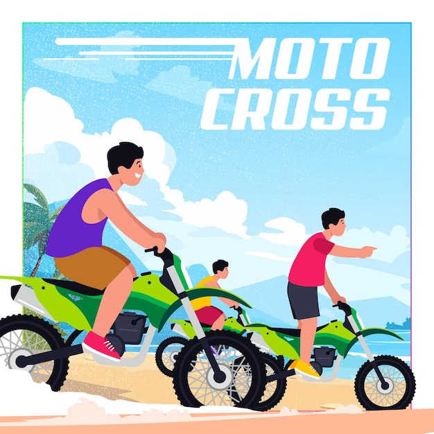 Vector motocross 10