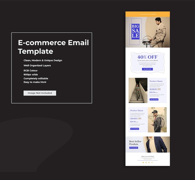 Multipurpose Business Email Marketing Newsletter Template