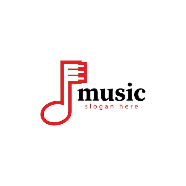 Music audio wave logo template design vector icon illustration