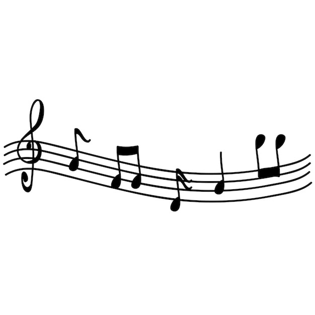 music note set