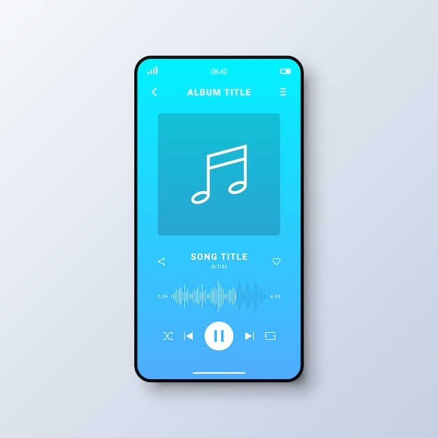 Music Player User Interface 