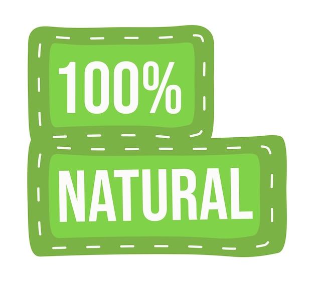 natural green vector lettering responsible using plastic free manifesto eco friendly