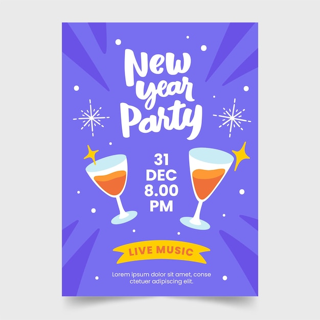 New Year Party Poster