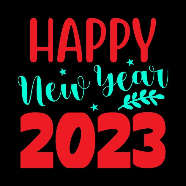 Vector new year t-shirt design vector