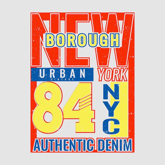 New York vintage t-shirt design