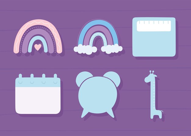 Newborn metric icons