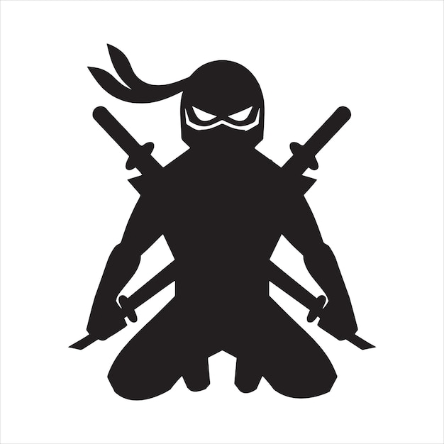 Vector ninja svg