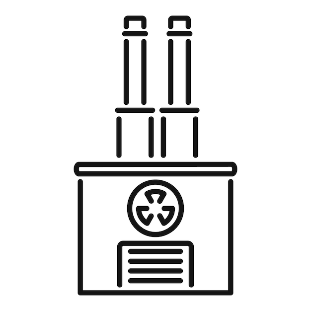 Vector nuclear power plant generating electricity using atomic energy