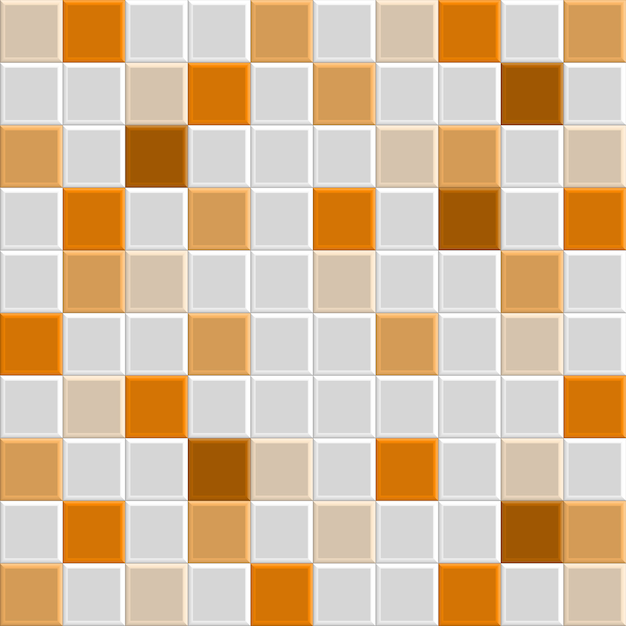 Vector orange tile texture