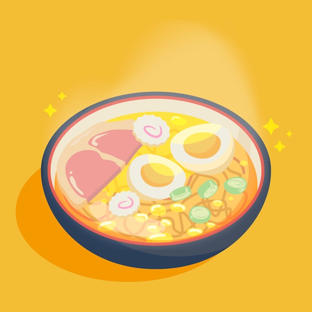 Oriental food dish - Ramen