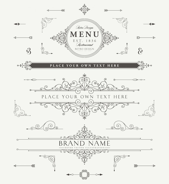 ornamental template design