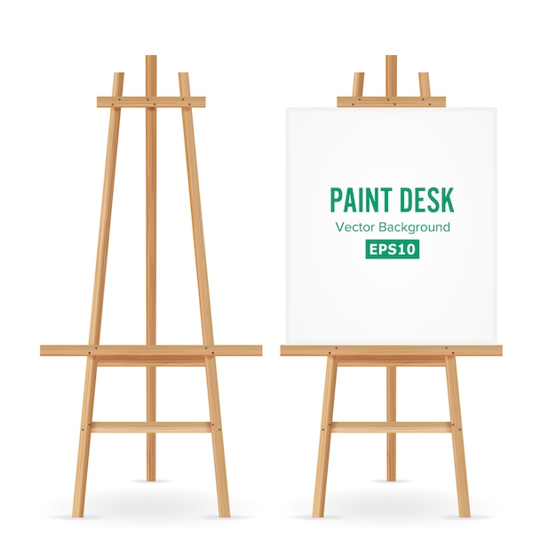 Paint Desk Vector