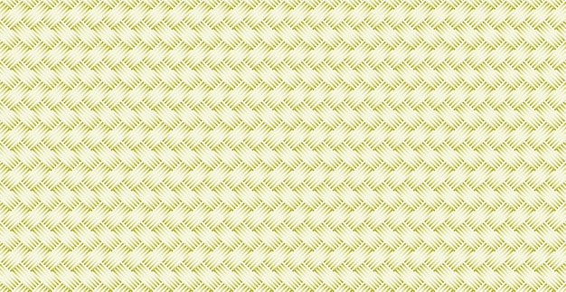 Panoramic yellow - orange wicker background, repeating elements - Vector illustration