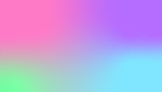 Pastel color gradient