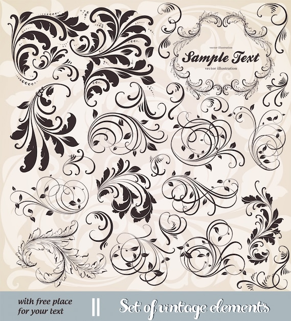 pattern wallpaper ornate swash panel