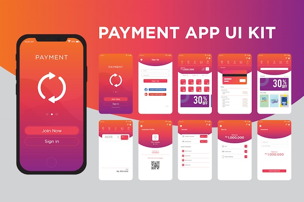 Payment App UI Kit Template