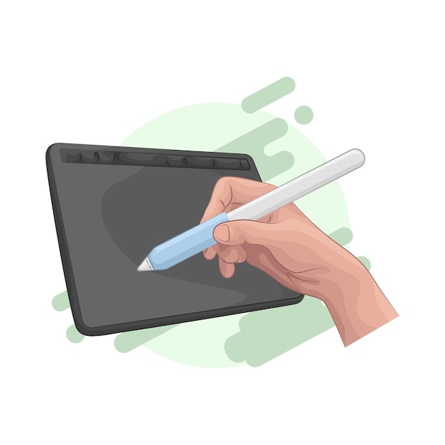 Vector pen tablet