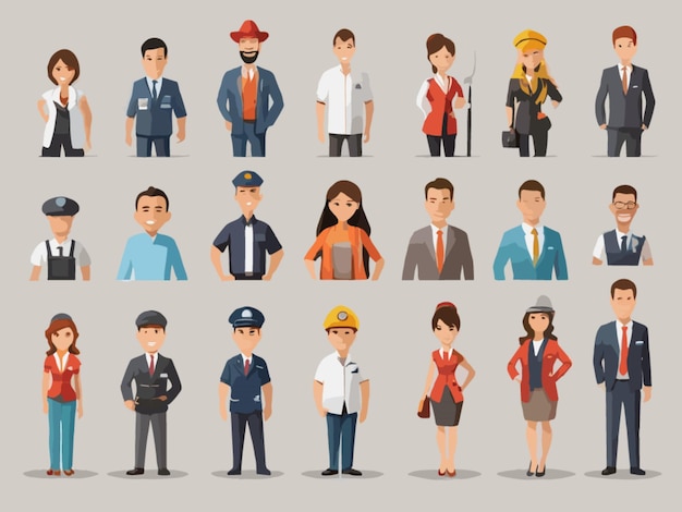 Vector people illustration vector